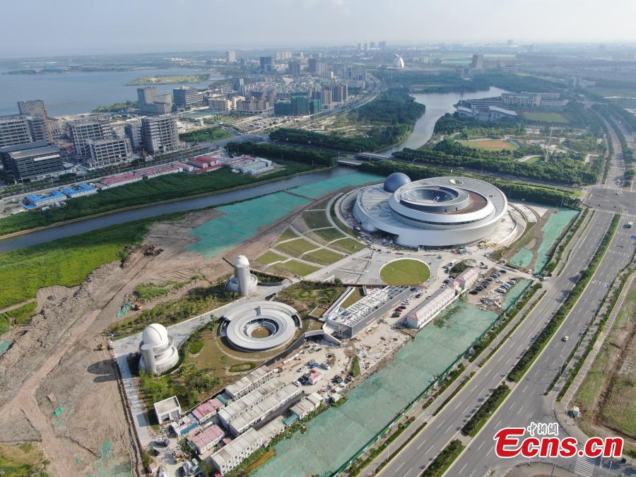 Fotos aéreas mostram nova área da zona de livre comércio de Shanghai